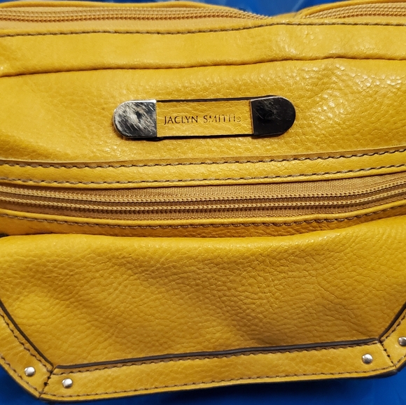 Women's Mustard Crossover Bag - Picture 5 of 8